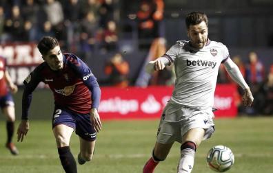 Osasuna-Levante en directo: narración minuto a minuto