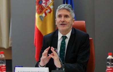 Marlaska niega que el traspaso de Tráfico sea consecuencia del acuerdo de Sánchez con el PNV