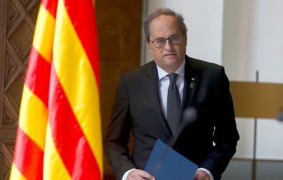 Torra convocará elecciones en Cataluña cuando se aprueben los presupuestos