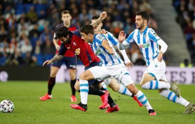 Real Sociedad-Osasuna en directo: narración minuto a minuto