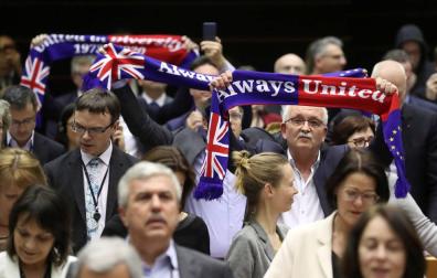 Euroscépticos y proeuropeos preparan sus ceremonias para el 'día del brexit'