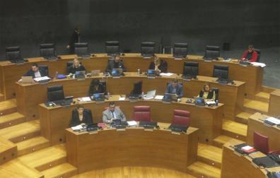 EH Bildu se ausenta del pleno del Parlamento de Navarra por la huelga del 30 de enero