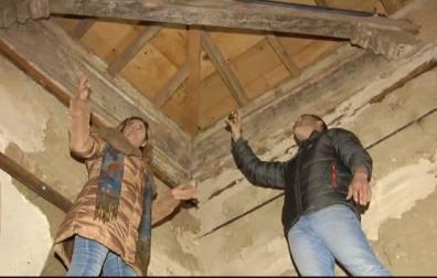 Vídeo | El artesonado del convento de un pueblo de Valladolid aparece en una mansión de California
