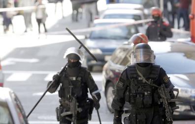 Los agentes del GIE fueron movilizados.