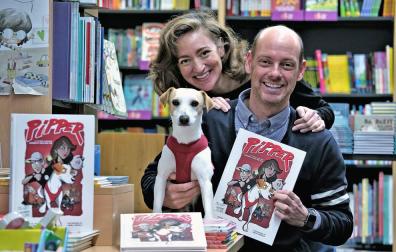 'Pipper', el perro turista, salta al cómic