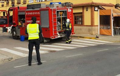 Incendio sin heridos en un restaurante de Peralta