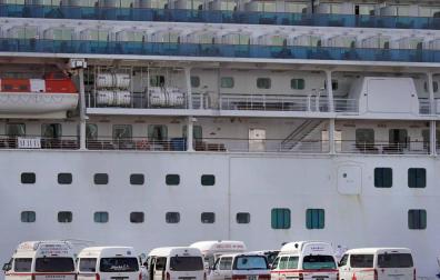 Japón confirma 174 casos de coronavirus a bordo del crucero en cuarentena
