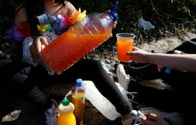 La Policía acude en una noche a fiestas en 8 pisos en Pamplona