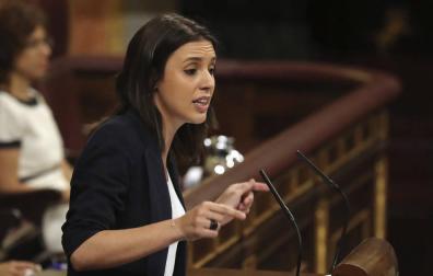 Bromas en Twitter por el larguísimo discurso de Irene Montero