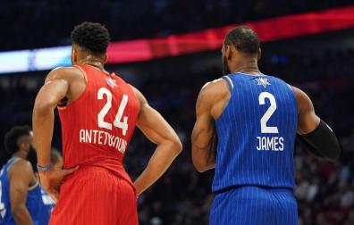 Los Ángeles acogió este domingo, 16 de febrero, el Partido de las Estrellas que tuvo como grandes protagonistas al pívot Anthony Davis y al alero Kawhi Leonard y que se celebró en memoria de Kobe Bryant.