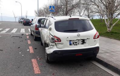 Se da a la fuga de un control de alcoholemia y es atrapado en Lezkairu