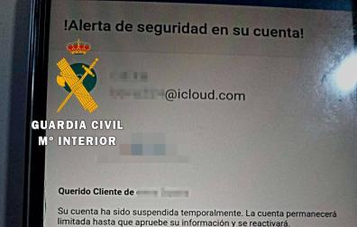 Alertan en Navarra de una estafa por mail que suplanta la identidad de un banco