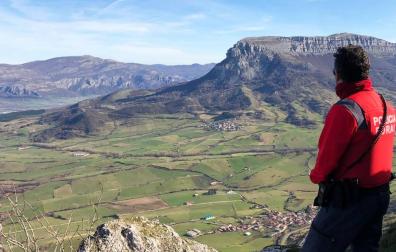 Muere un montañero en un accidente ocurrido en el monte Beriáin de Unanu