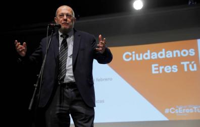 El vicepresidente de Castilla y León, Francisco Igea, en un acto de Ciudadanos