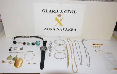 Detenida por robar joyas por valor de 38.000 euros en una vivienda de Corella