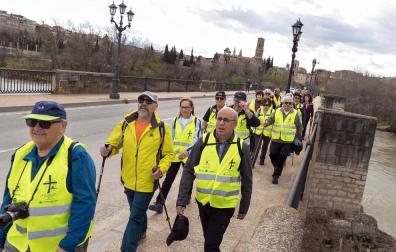 Galería de fotos del comienzo de la Javierada desde varias localidades de la Ribera.