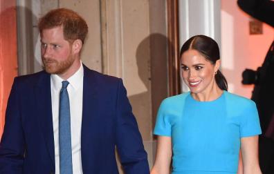 Los duques de Sussex aparecen en Londres en el tramo final del "Megxit"
