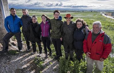 Los peregrinos que partieron de la merindad se enfrentaron a la meteorología y a las bajas temperaturas