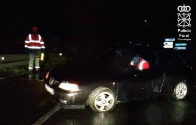 Tres imputados este fin de semana en accidentes de tráfico en Navarra