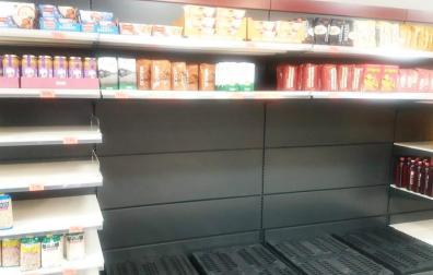 La distribución garantiza la provisión de alimentos en los supermercados navarros