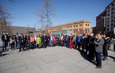 Sólo el delegado de la AVT asiste por las víctimas al homenaje institucional