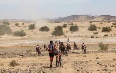 Navarros en la Titan Desert 2016