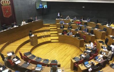 El Parlamento navarro ha decidido suspender toda su actividad hasta el 22 de marzo