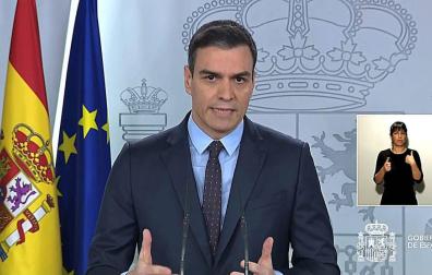 Sánchez pide "valentía" ante la "ola" del coronavirus que se avecina