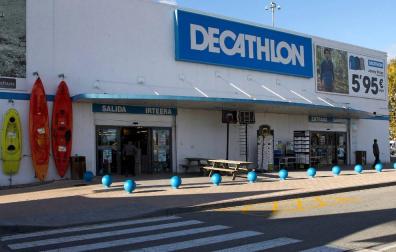 Las obras de ampliación de la tienda Decathlon en Berriozar, a punto