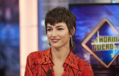 Úrsula Corberó presentado la tercera temporada de 'La Casa de Papel' en El Hormiguero.