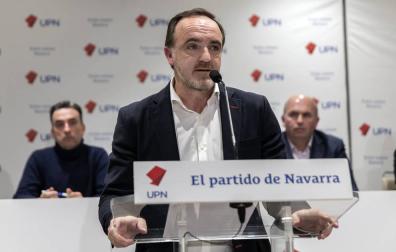 Javier Esparza: "Ante la ausencia de acción política atacan a UPN"