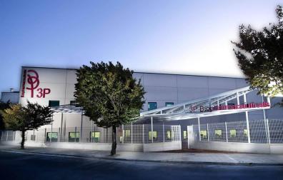 Imagen de archivo del exterior de la planta de 3P Biopharmaceuticals, en Noáin.
