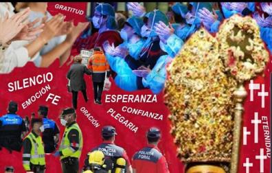 La misa de la escalera, a puerta cerrada y en directo