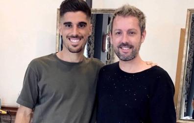 Jose García junto a Nacho Vidal.