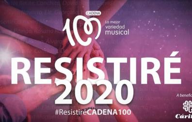 Cadena 100 estrena una nueva versión de 'Resistiré', cuya recaudación irá a Cáritas