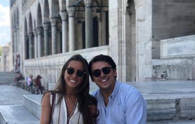 David e Isabel, los ángeles de la guarda de los "héroes" pamploneses