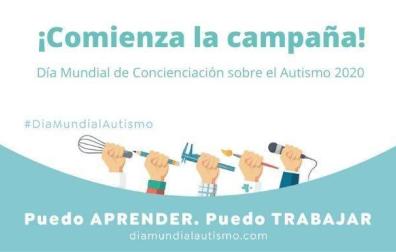 Fotografía campaña autismo 2020.