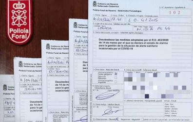 Denunciado por echar 8 y 4€ de gasolina en el intervalo de dos horas en Baztan