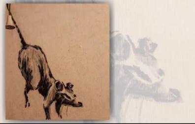 Bansky reaparece durante el confinamiento con una obra de arte en el baño de su casa
