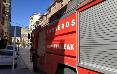 Sofocado un incendio en una vivienda de Lodosa