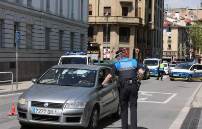 34 propuestas de sanción en las últimas 24 horas en Pamplona