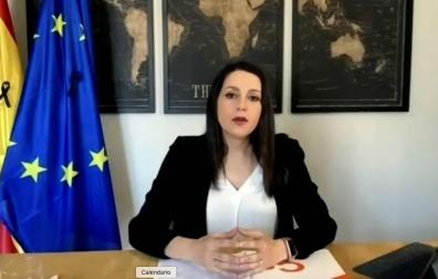 La líder de Ciudadanos, Inés Arrimadas.