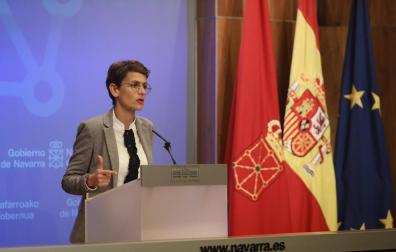 Chivite: "Navarra gestionará la desescalada en el marco definido por Sanidad"