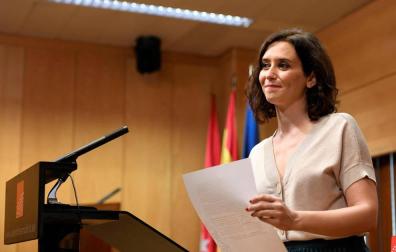 Ayuso confirma el sí a Vox y espera que su investidura sea lo antes posible