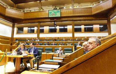 PNV y EH Bildu votan en el Parlamento Vasco el derecho a decidir