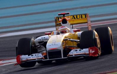 Alonso, con Renault en 2009.
