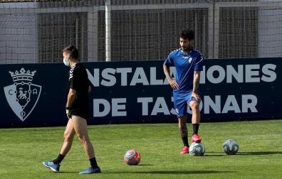 Así ha empezado Osasuna los entrenamientos en Tajonar