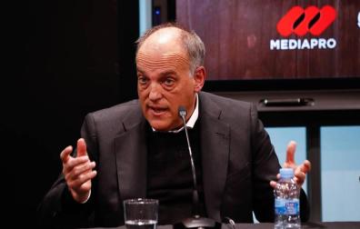Javier Tebas:"Descarto el descenso de Osasuna, el club no está siendo investigado"
