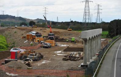 Las obras del TAV siguen en los tramos adjudicados y sin avances en el resto
