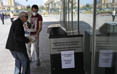 Cómo pedir y devolver préstamos en la Biblioteca de Navarra